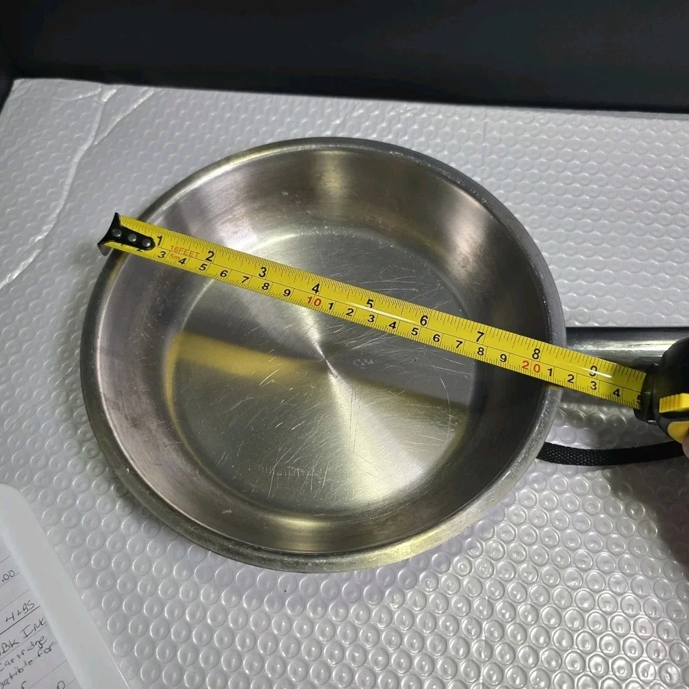Halco Induction Stainless Steel Frying Pan 8in 18/10